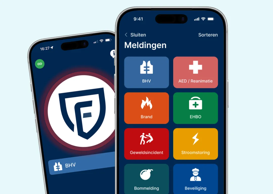 Afbeelding van de Findwhere app met twee schermen

