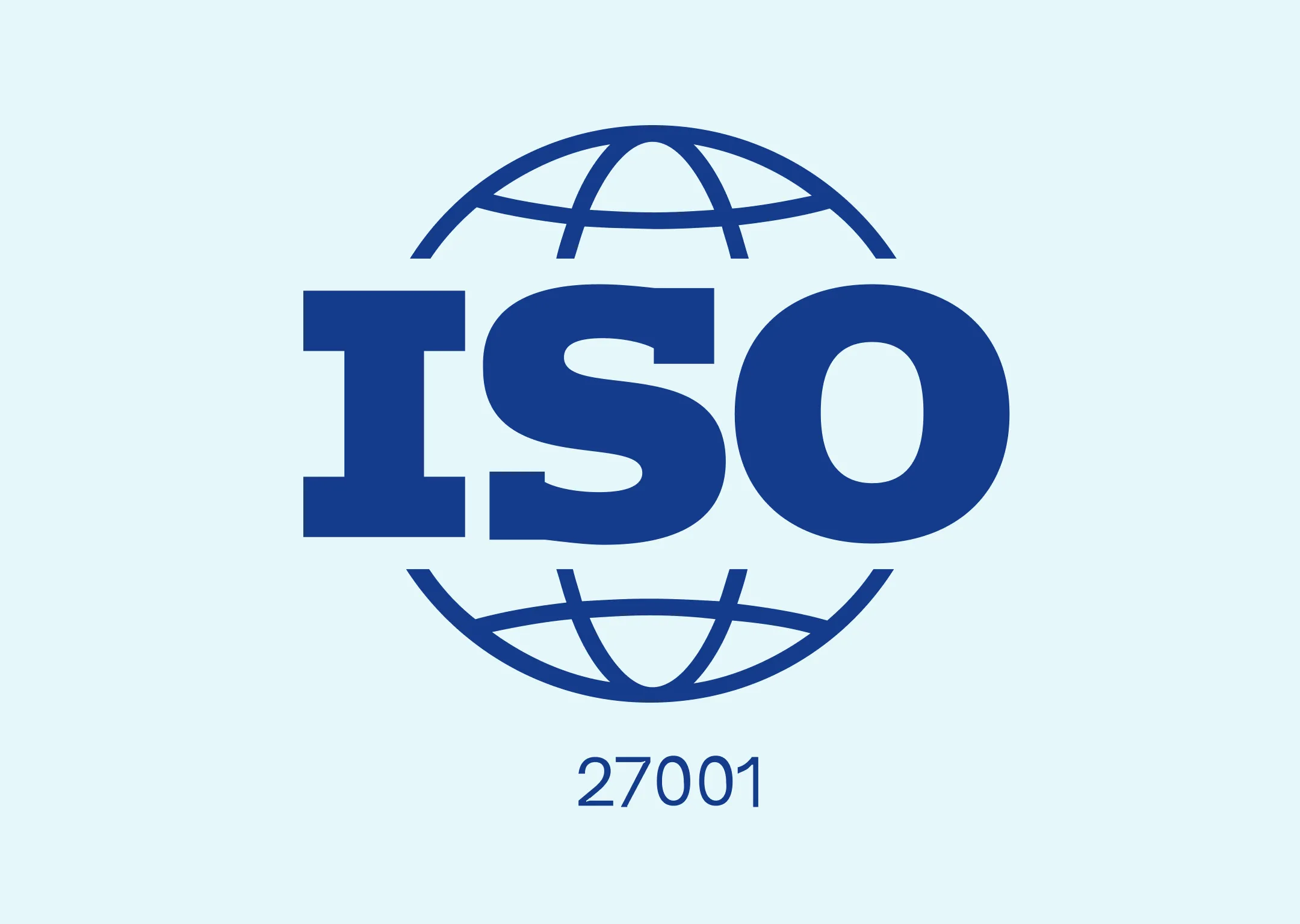 ISO 27001-certificeringslogo als symbool voor privacy, informatiebeveiliging en AVG/GDPR-compliance van Findwhere.