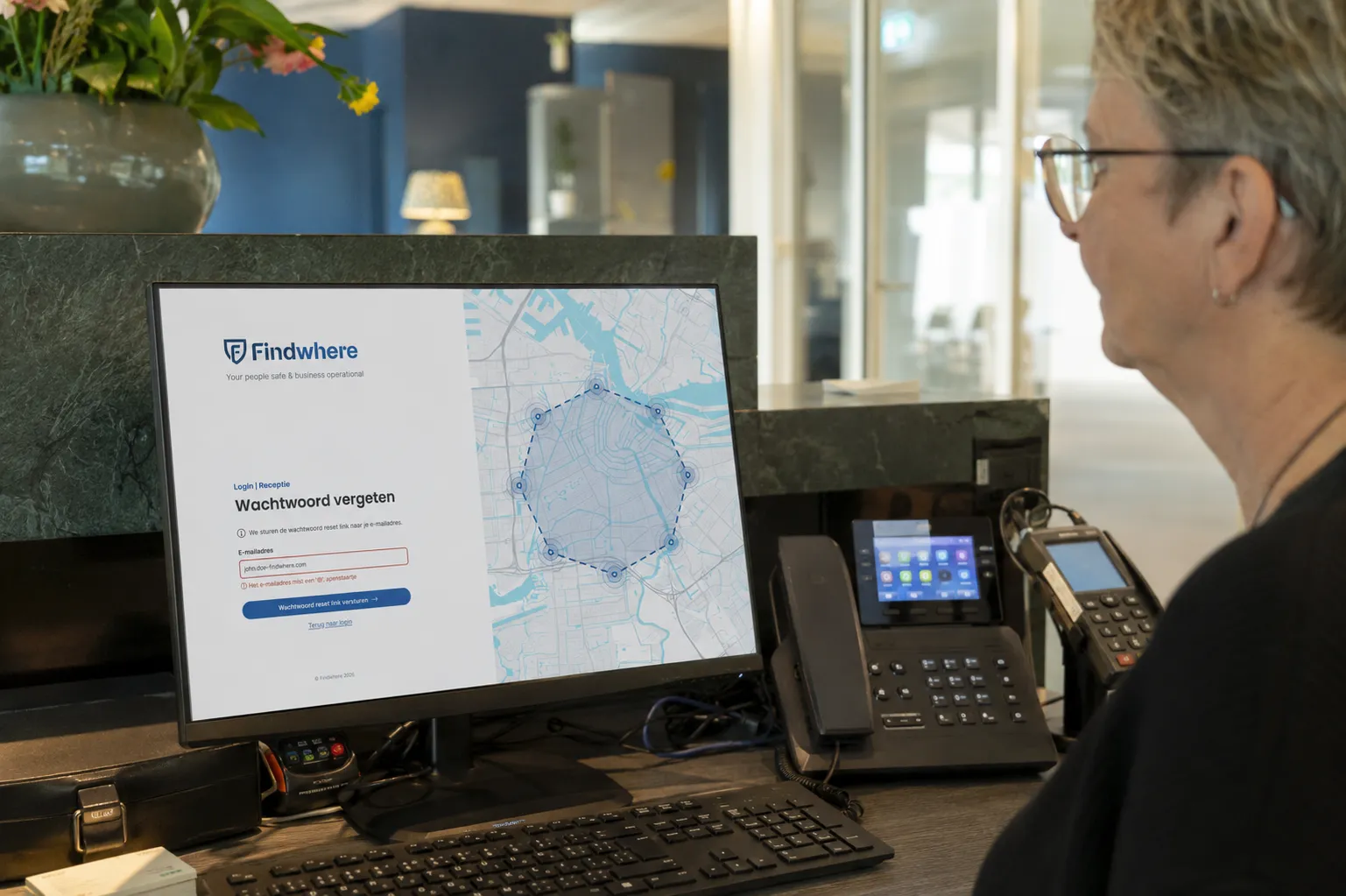 Receptie module van FIndwhere